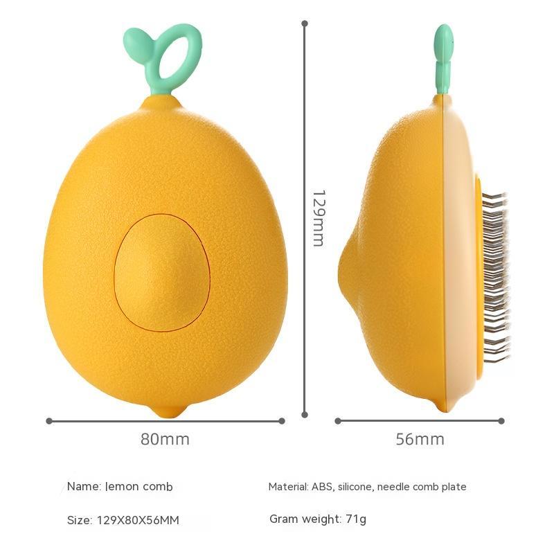 Avocado Shaped Dog Grooming Brush