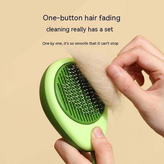 Avocado Shaped Dog Grooming Brush