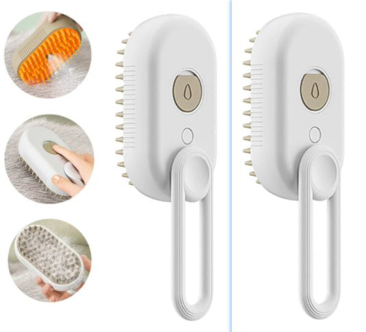 3 In 1 Electric Steam/Spray Massage Brush