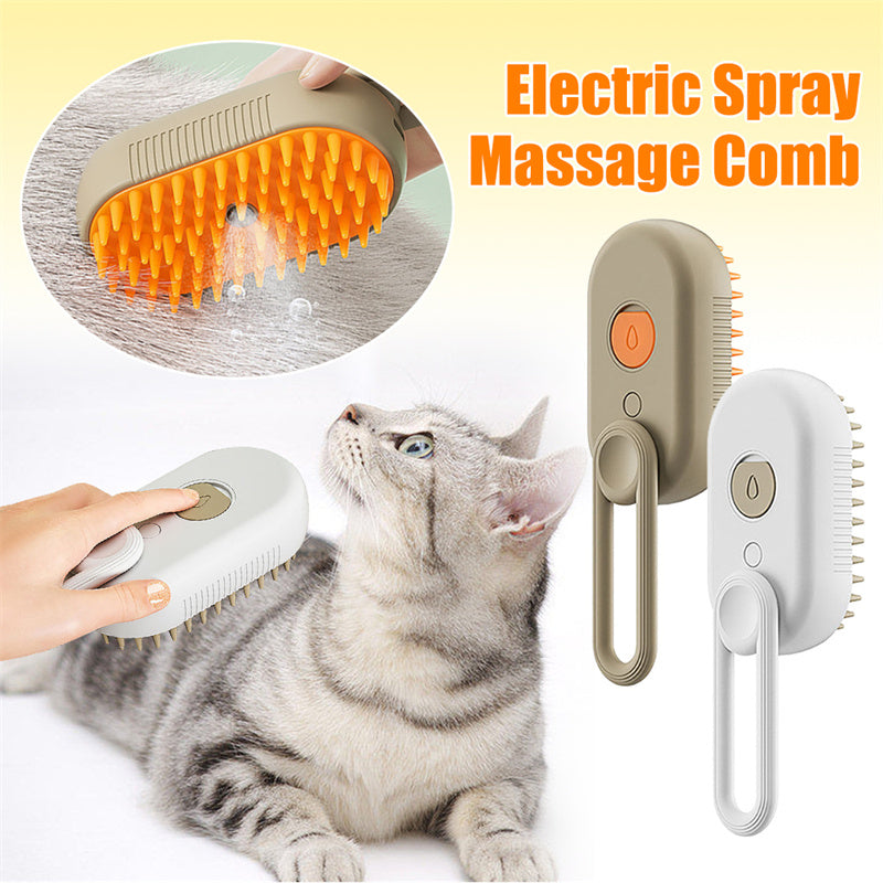 3 In 1 Electric Steam/Spray Massage Brush