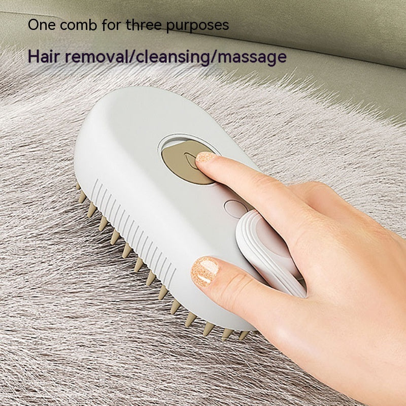 3 In 1 Electric Steam/Spray Massage Brush