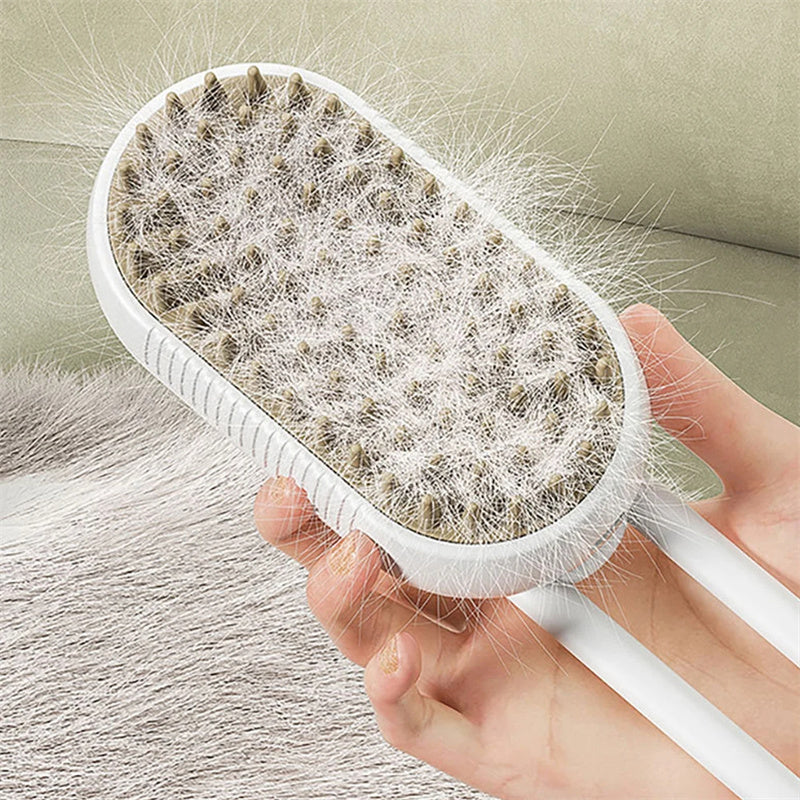 3 In 1 Electric Steam/Spray Massage Brush